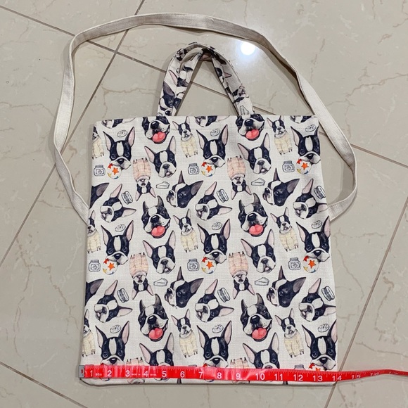 Super Cute Dogs All Over Printed Tote Bag - Picture 4 of 4